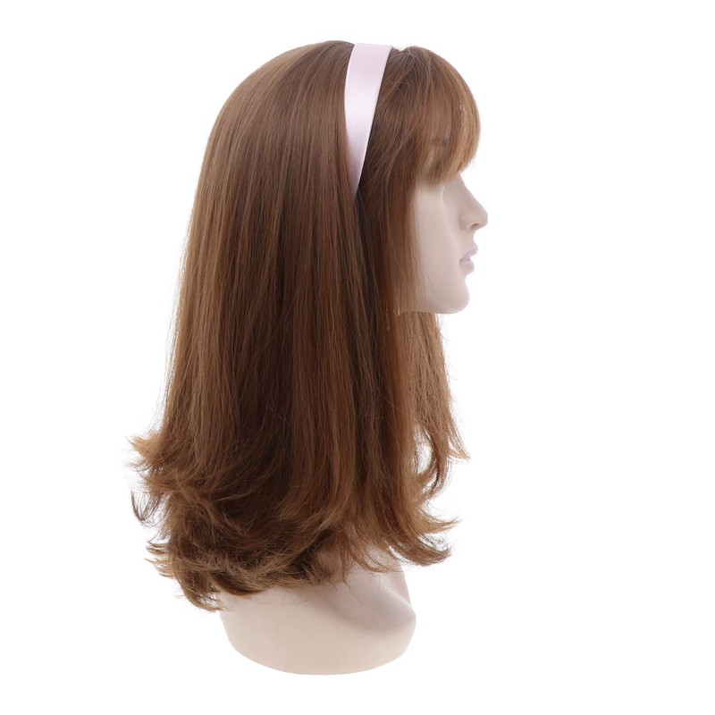 1 Satin Headband - Light Pink