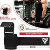 RDX Weight Lifting Hooks Straps Pair, 8mm Neoprene Padded Wrist