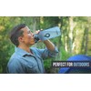 Embrava - Botella de agua de 40 onzas, grande con