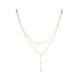 Woeoe Rhinestone Body Chain Back Silver Layered Back Chains Body Jewelry for Women Sexy Nightclub Beach Party Rave