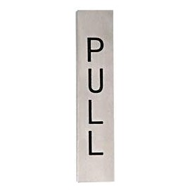 C.R. LAURENCE 4EPBSPL CRL Brushed Stainless 4-1/2" Pull Indicator