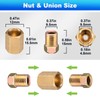 Spurtar 21 Pcs Brake Line Fittings, 3/16 Brake Line Fitting