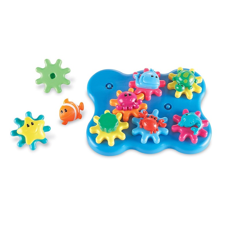 Learning Resources Ocean Wonders Build & Spin, Gears Toy &