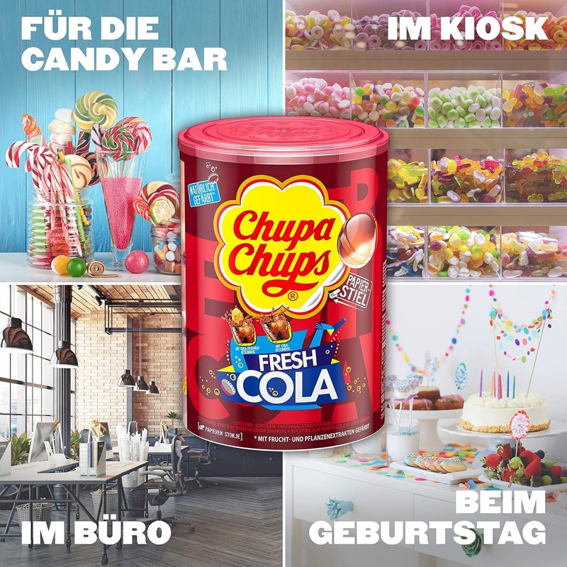 Chupa Chups Colalutscher, 1er Pack (1 x 1.2 kg)