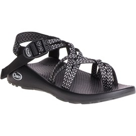 Chaco Womens ZX/2 Classic, With Toe Loop, Outdoor Sandal, Boost Black 8 W