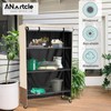 ANartcle Shelf Covers for Wire Shelving,600D Heavy Duty Waterproof Dustproof