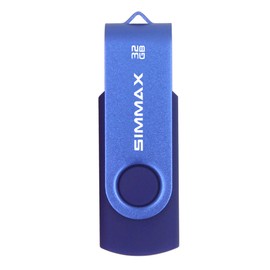 SIMMAX - memoria USB (5 unidades, 32 GB, USB 2.0), 32gb 2pack Blue Green