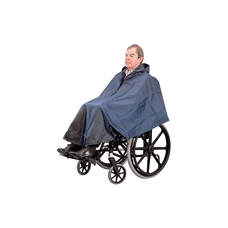 Days Wheelchair Poncho, Waterproof, Lined, Hooded
