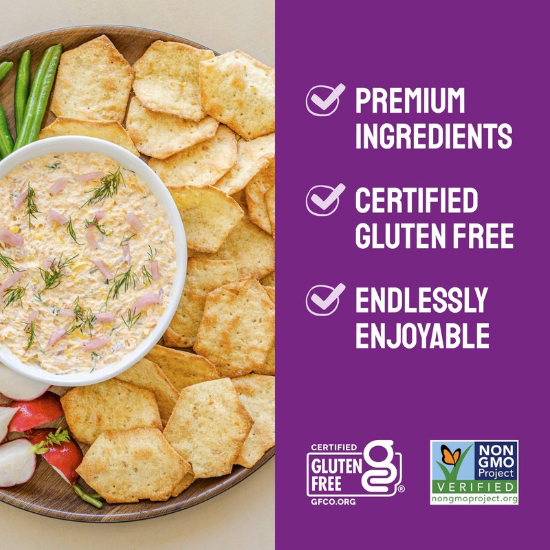 Milton's Gluten Free Crackers, Multi-Grain - Non-GMO Project Verified, Kosher,