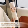 2 Pieces Car Seat Belt Shoulder Covers, Travel Plush Pads,
