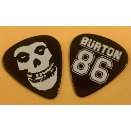 Clayton CLIFF BURTON custom TRIBUTE GUITAR PICK SUPER NICE! METALLICA MISFITS