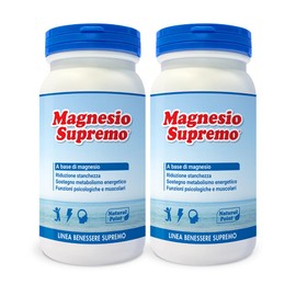 Magnesio Supremo Integratore Alimentare Elevato Assorbimento 350 g, 2x175 g