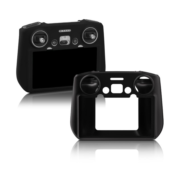 BRDRC Mini 3 Pro Silicone Sleeve,Protective Case Cover for DJI RC Remote Controller Scratch Resistant Accessories (Black)