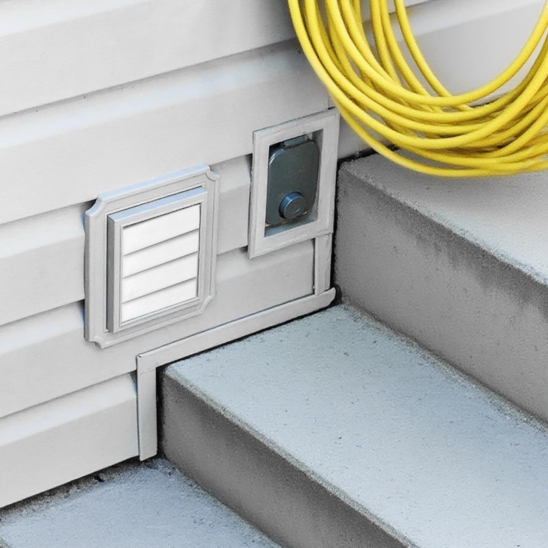 Dryer Exhaust Vent Cover Panel Replacements for 4 inch Outdoor