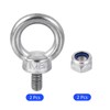 M METERXITY 2 Sets Mechanical Shoulder Hanging Eye Bolts Chandelier