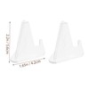 JECOMPRIS 3pcs Scraping Board Display Stand Clear Display Shelf Guasha