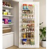 Mefirt Over The Door Pantry Organizer, Wall Mount Spice Rack,
