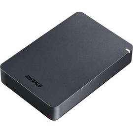 BUFFALO 4TB MiniStation PGF Portable External Hard Drive HDD Shock Resistant, USB 3.0 (3.2 Gen 1x1) for PC, Mac