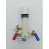 CR-MOESANCO® Under Mixer Shower Remote Control Kit + 3 Stainless