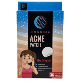 NOWKHAZ Pimple Patch, Find Your Perfect Match for Clearer Skin - 36 Patch Kit! Hydrocolloid, Microdart & Acne Patches + Invisible All-Day Wear