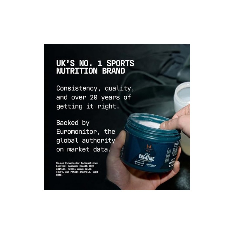 Myprotein The Creatine (Creapure®) | Micronised Creatine Monohydrate Powder |