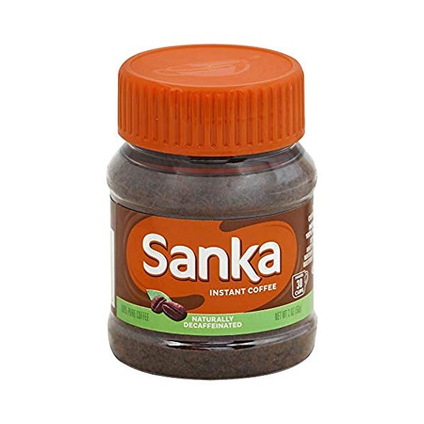 Sanka Instant Decaffeinated Coffee, 2 Oz. (Pack of 4)