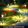 FIFlying 8 x 3000K Solar Lights for Outdoor Use