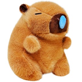 LoYuSenn Chubby Capybara Plush Toy Stuffed Animal, 9.8 inch Kawaii Stuffed Animals Plush Toys for Girls and Boys, Cute Capybara Plushies as Easter Basket Stuffers, Party Favors, Christmas Decorations