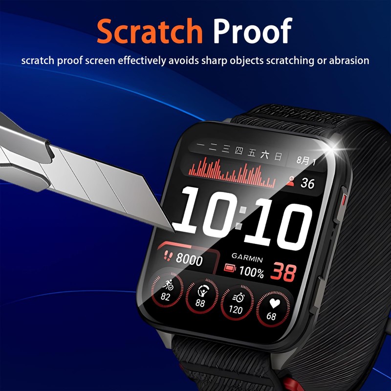 Yskbilm (6 Pack) for Garmin Venu X1 Smart Watch Screen