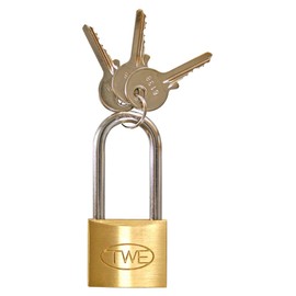 WAKI TWE Vine Length Cylinder Lock, 1.6 x 1.9 inches (40 x 48 mm)