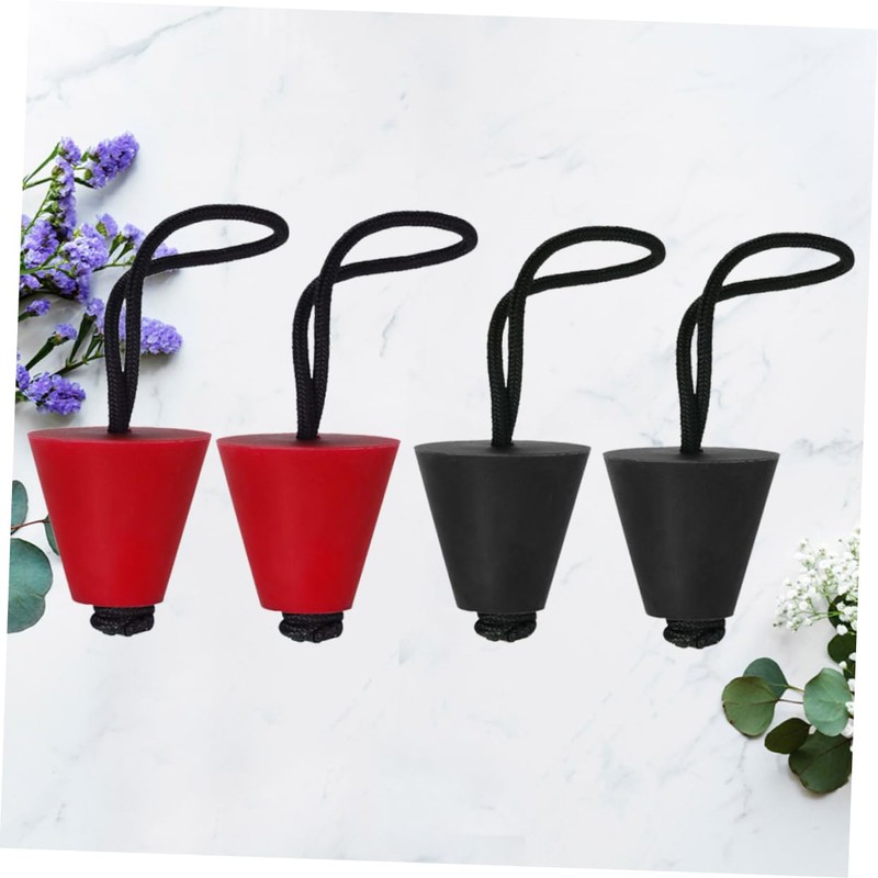 BESPORTBLE 4 Pcs Scupper Plug Kit for Canoe and Kayak