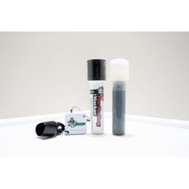 Easy Crease - Hockey Goal Crease Marker Protractor (Washable Gray + Black)