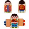 Learning to Dress Board Wooden Early Learning Basic Life Skills