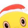 LCD Writing Tablet Christmas Hat Cartoon Owl Shape Children Yellow