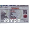 SirDaksh 4.50 Carat Ruby Stone Natural Original Loose Birthstone Lab