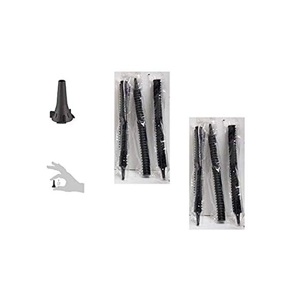 2 Set of Welch Allyn 52434-U Kleenspec Universal Otoscope Speculums