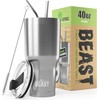 Beast 40 oz Tumbler Stainless Steel Vacuum Insulated Coffee Ice