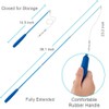 Retractable Cat Wand, Interactive Catcher Teaser Cat Toy 3-Section Teaser
