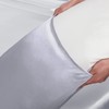 Homiest Satin Sheets Queen Size Bed Set - 7 Pcs