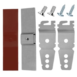 Granite Counter Mounting Bracket 2 Pack and 8269145 Undercounter Dishwasher Bracket 2 Pack Compatible With Most Brand Dishwashers WP8269145, AP6012289, PS11745496 (Comes With Screws)