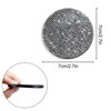 2 Pcs Car Water Coasters - Glitter Bling With Diamonds,