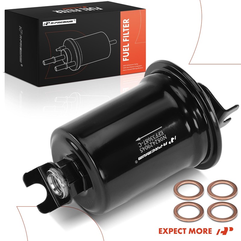 A-Premium Fuel Filter Compatible with Toyota Tacoma 1995-2004 2.4L 2.7L,