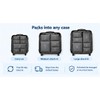 7-Piece Packing Cubes Set for Travel - Luggage Organizer Bags
