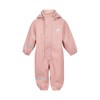 Celavi Unisex Basic Polyurethane (PU) Rain Suit, Raincoat, Misty Rose
