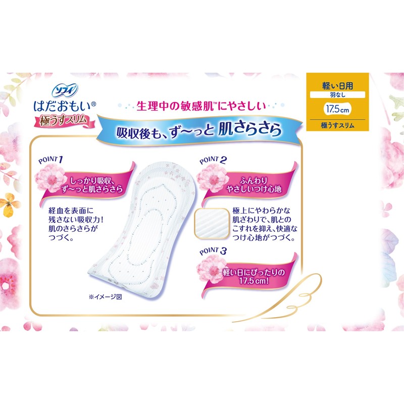 Sofy Hadaomoi Super Slim, Light Days, Without Wings, Pack of