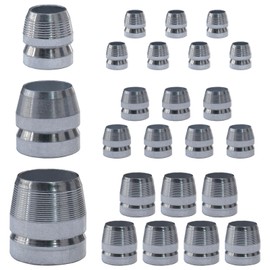 21 PCS Round Axe Handle Wedge Safety Metal Wedge Hammer Handle Wedges for Axe Hammer Sledge (0.31/0.39/0.47 Inch)