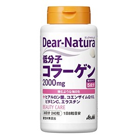 Dear-Natura Low Molecular Collagen, 240 Tablets (30 Day Supply), Asahi Supplement, Made in Japan Factories