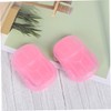 GANAZONO 10 Boxes Portable Disposable Soap Flakes Mini Soap Paper
