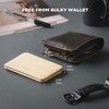 VULKIT Slim Minimalist Card Holder RFID Blocking Leather Credit Card