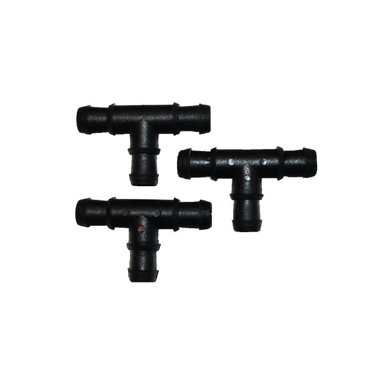 Agralan AS32 Soaker Hose Tee Connectors (Pack of 3)